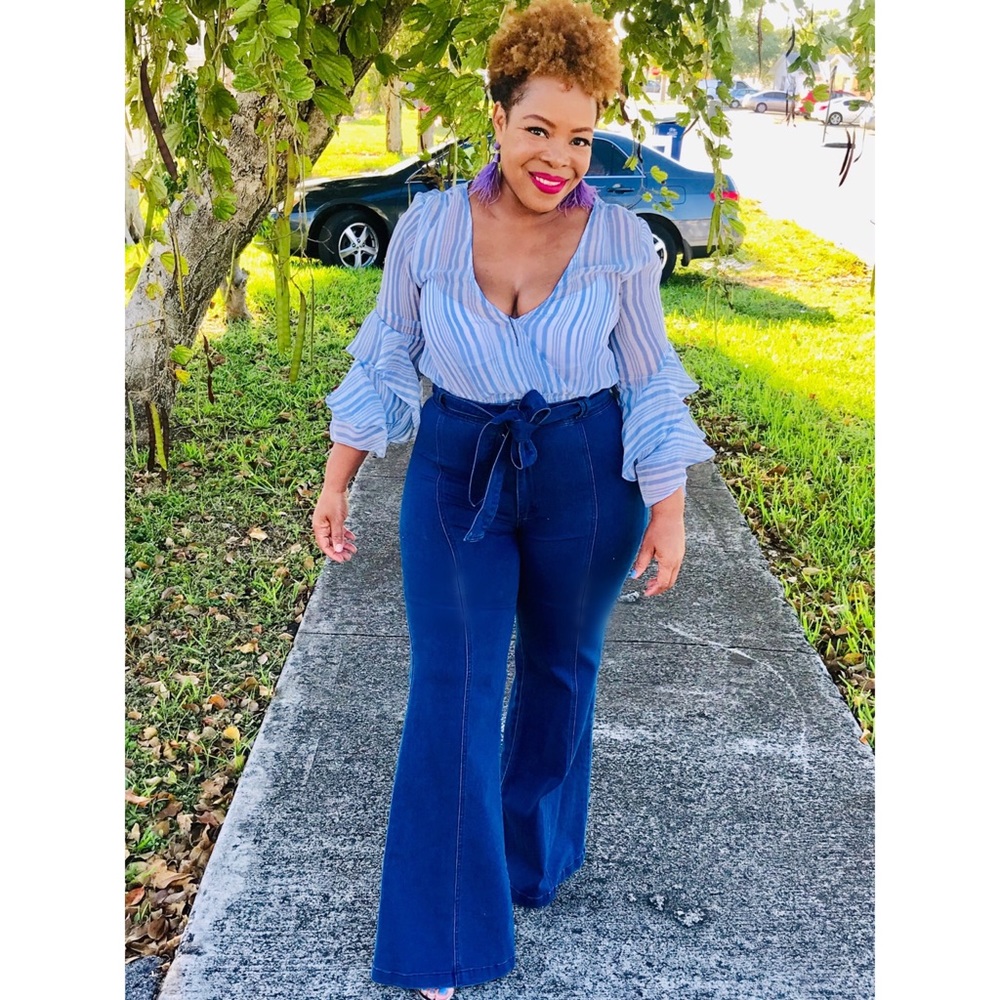 Groovy Bell Bottom Jeans